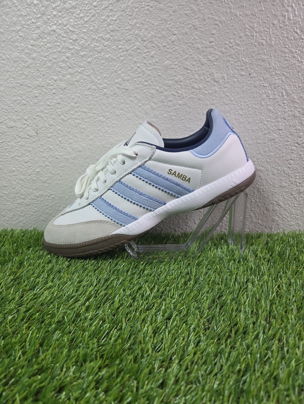 Adidas Samba Millenium - White Clear Sky - JI3183 - Men's Size 10 Women's 11